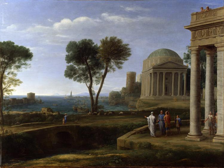 Landscape with Aeneas on Delos (mk17), Claude Lorrain